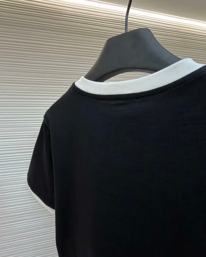 Women's color‑block T‑shirt