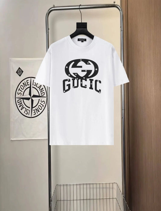 Screw Letter Print T-Shirt