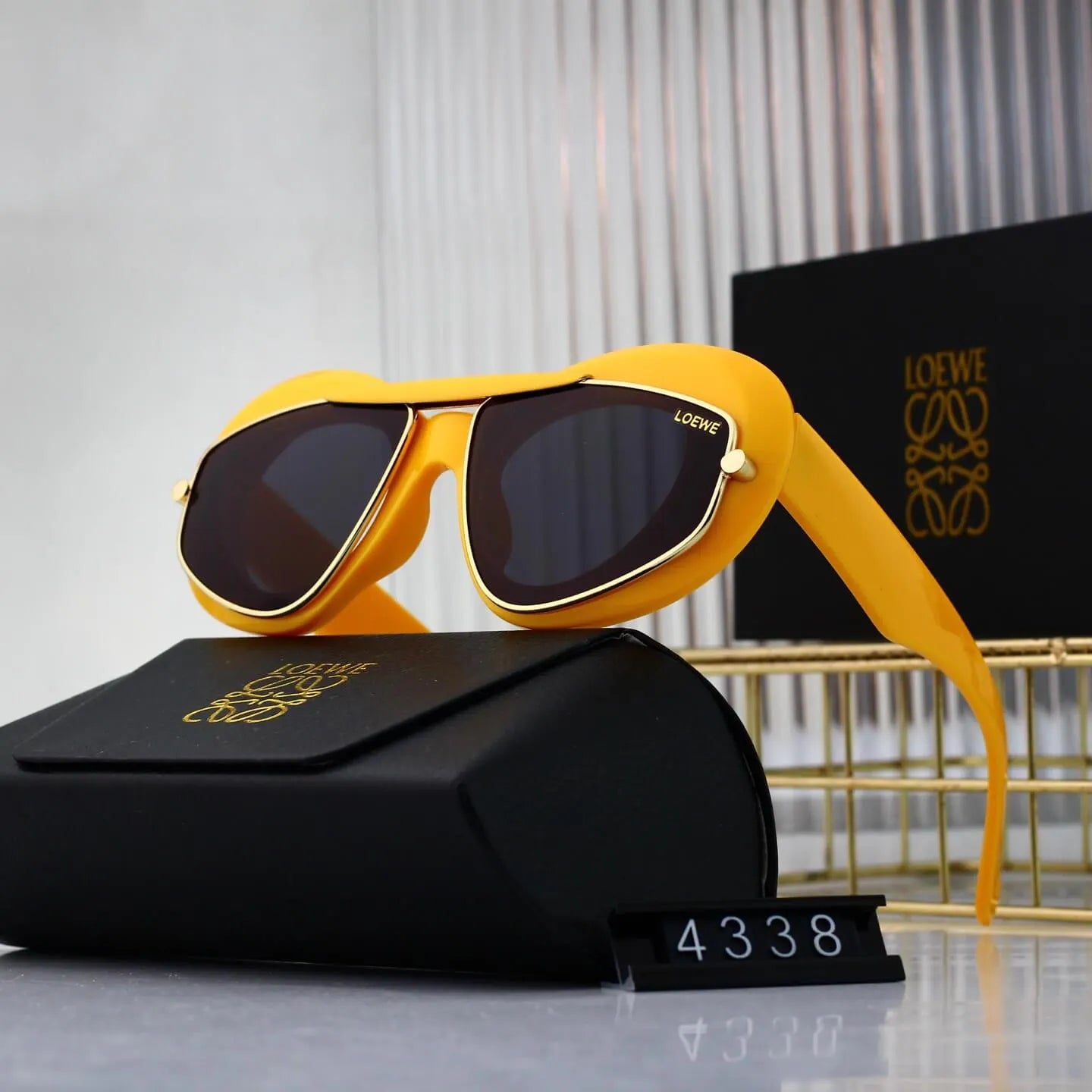 Double Bridge Aviator Sunglasses