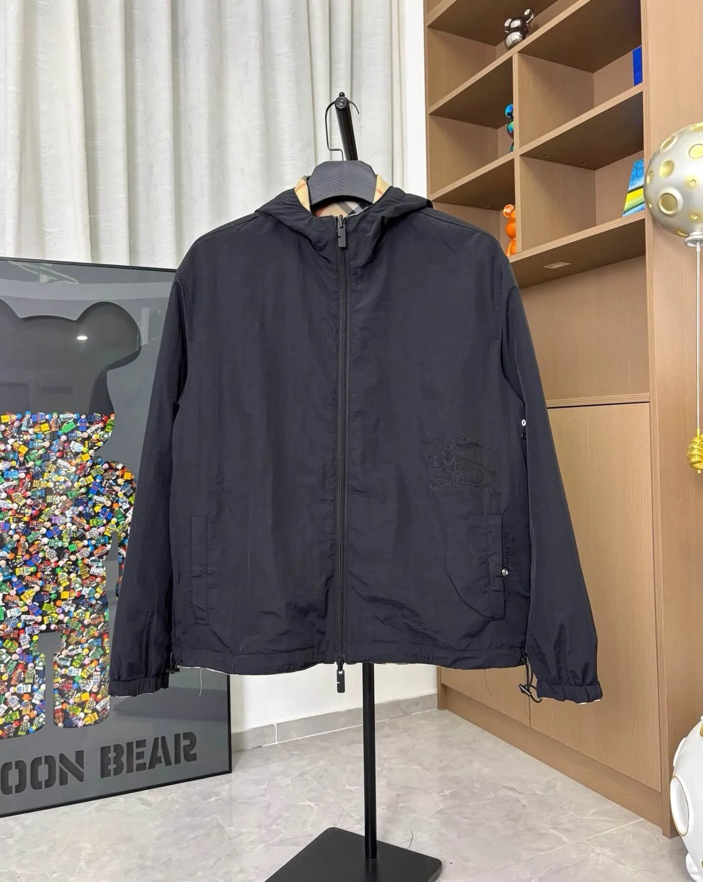Reversible Windbreaker Jacket