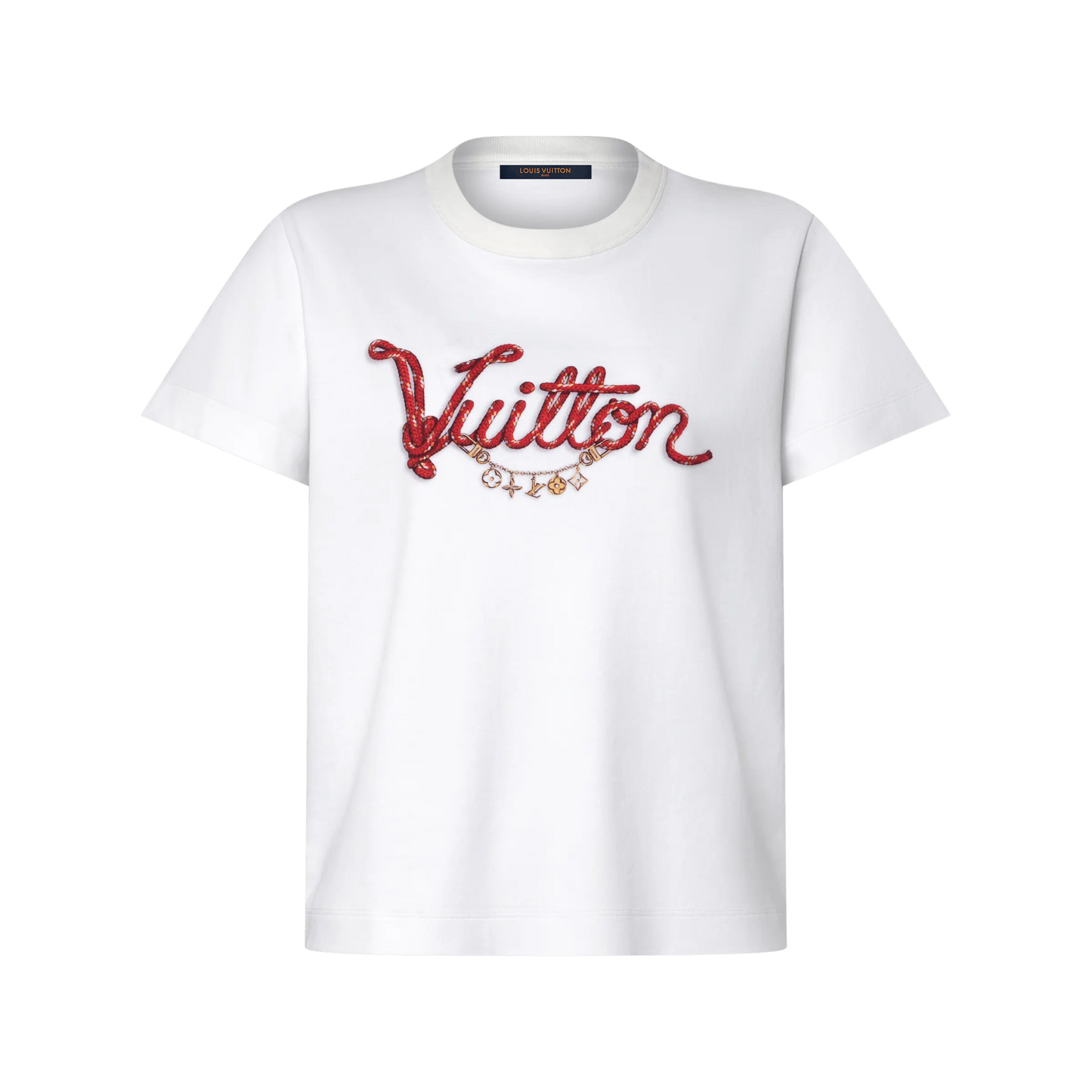 Red Letter Print T‑Shirt