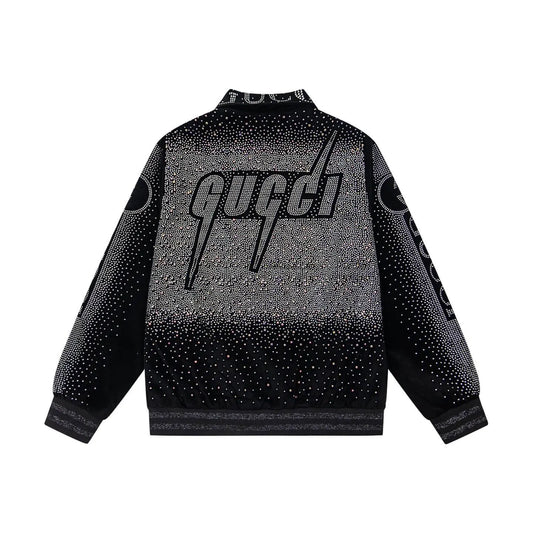 Double G Rhinestone Jacket