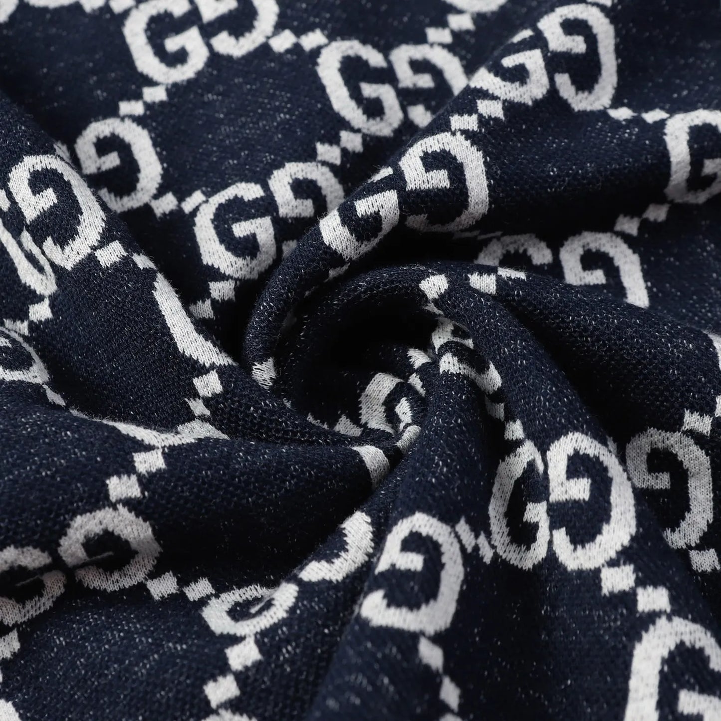 All‑Over Print Color‑Blocked Polo Shirt