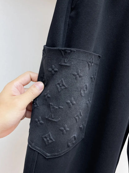 Embossed Monogram Cargo Pocket sweatpants