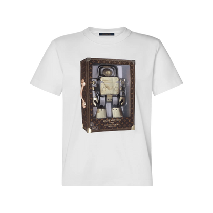 Robot Print T‑Shirt