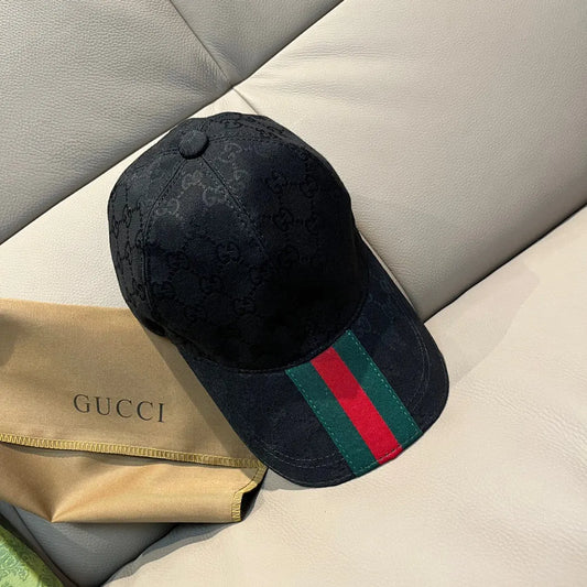 Classic All-Over Embroidered Double G Baseball Cap
