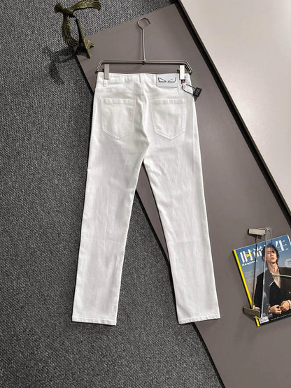 Eye Detail Slim Jeans