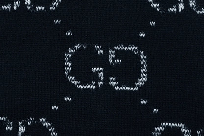 Vintage Jacquard Crew Neck Knit Sweater