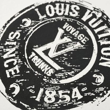 Vintage Circular Stamp Print T-Shirt