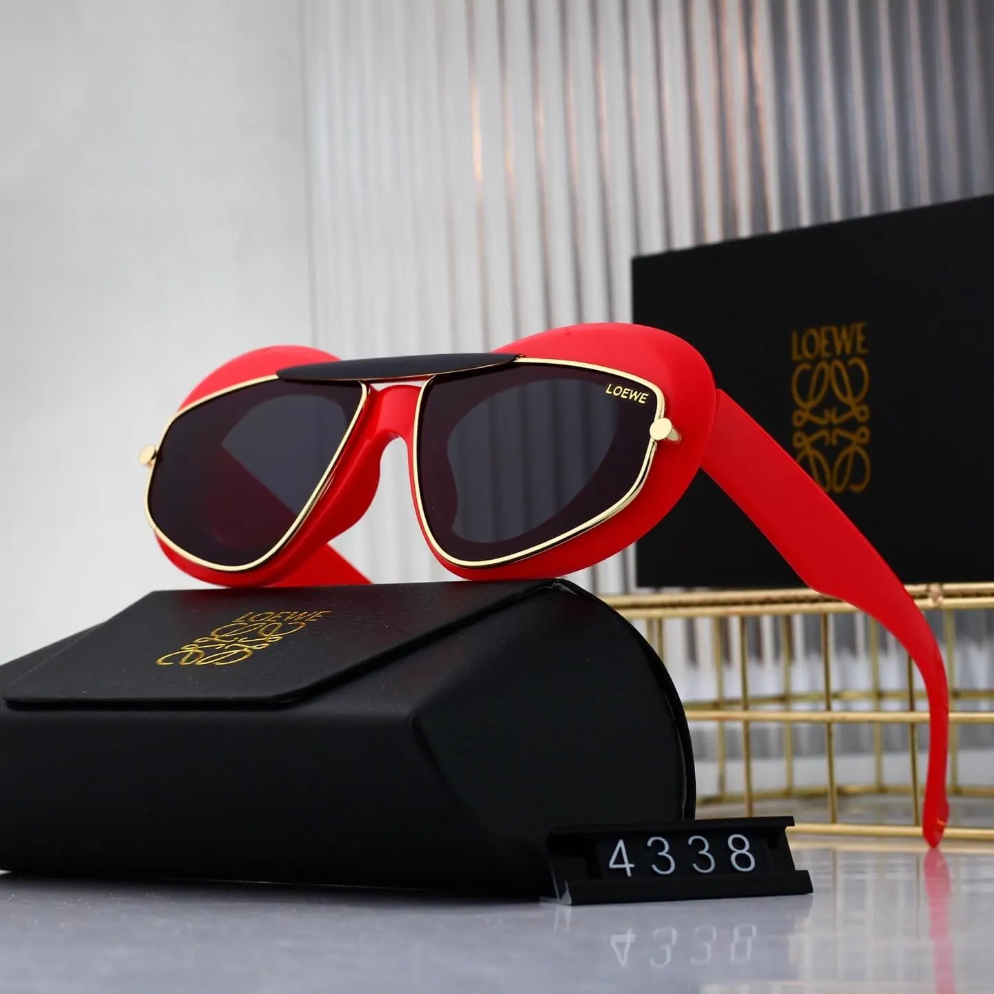 Double Bridge Aviator Sunglasses