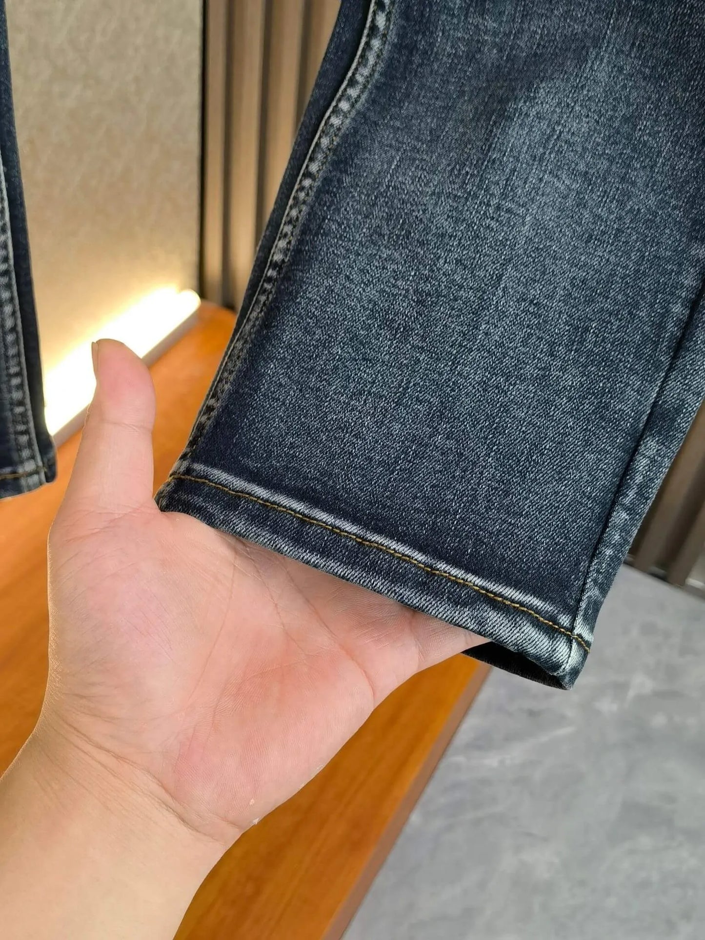 Triangle Emblem Jeans