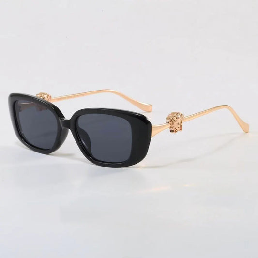 Sculptural Face Detail Sunglasses