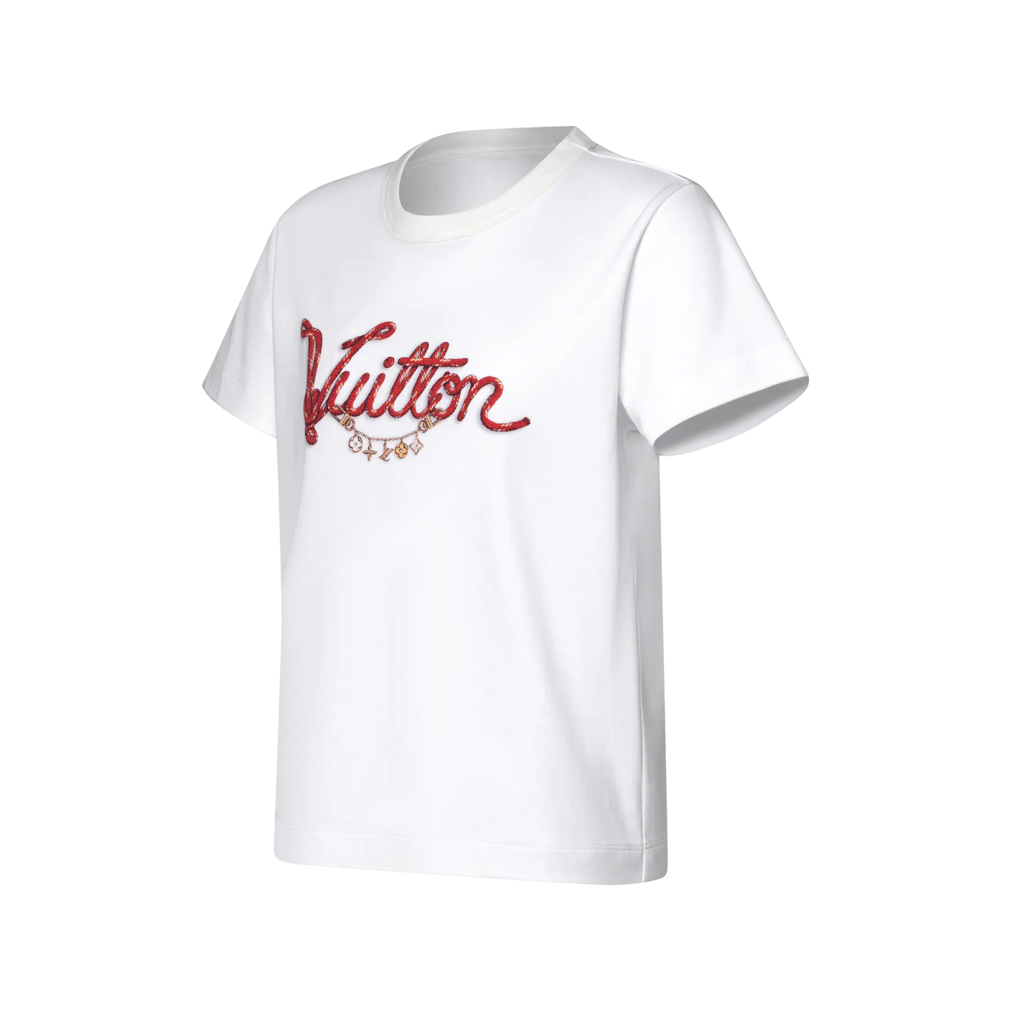 Red Letter Print T‑Shirt