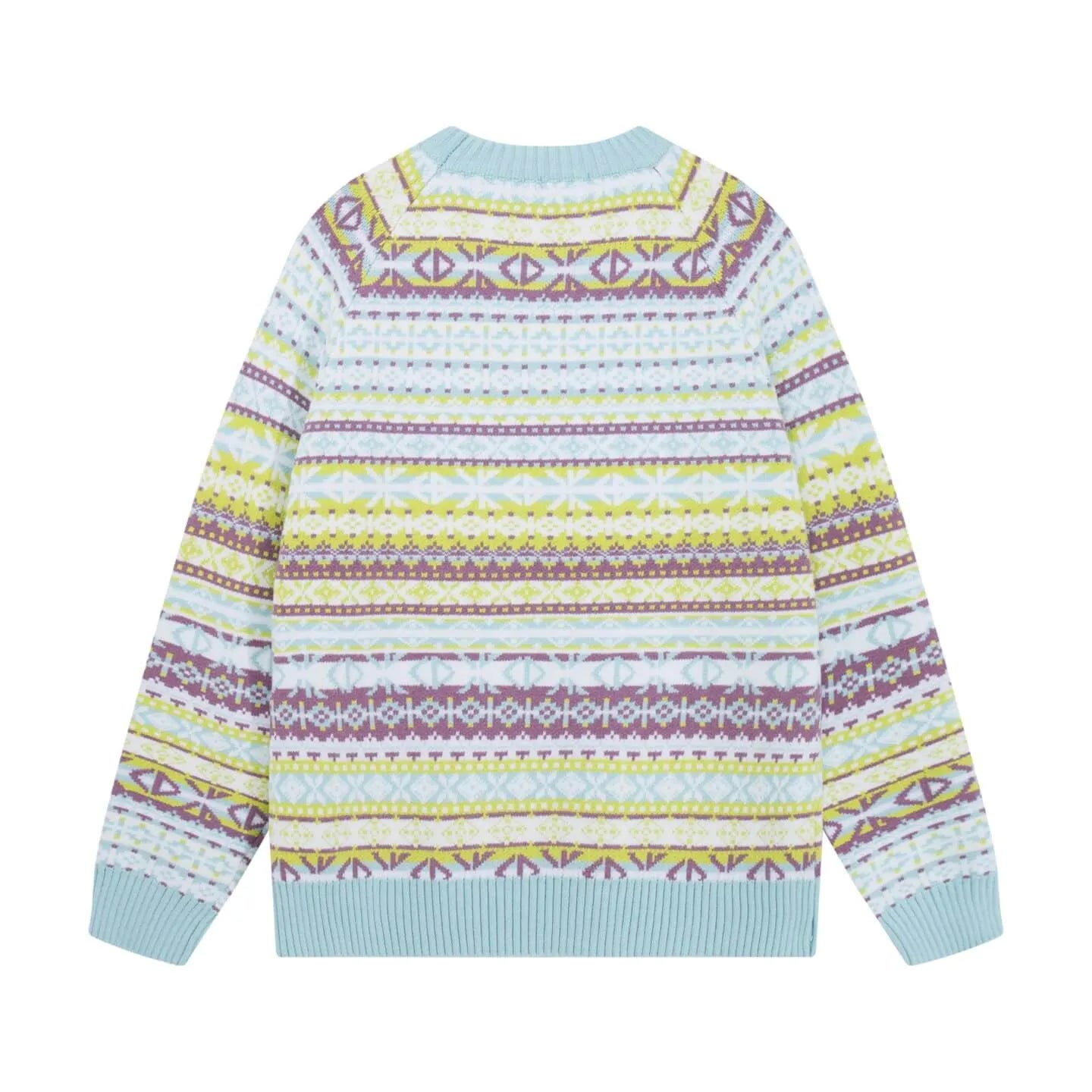 Retro Geo Jacquard Knit