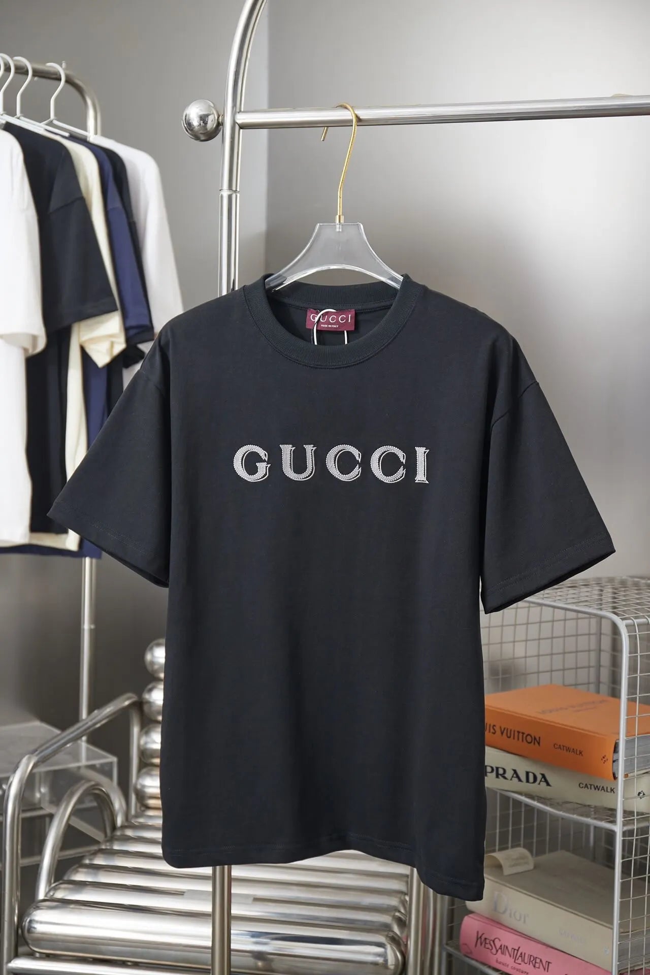 New Letter Embroidered T-Shirt