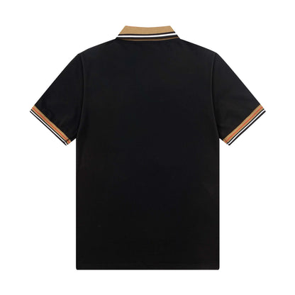 Classic Plaid Stripes Polo Shirt