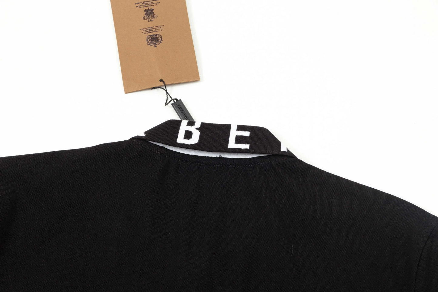 Neckline Letters Polo Shirt