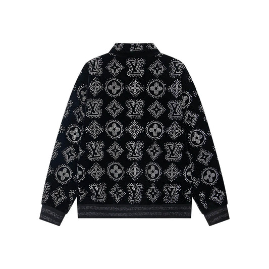 Rhinestone Baseball Jacket