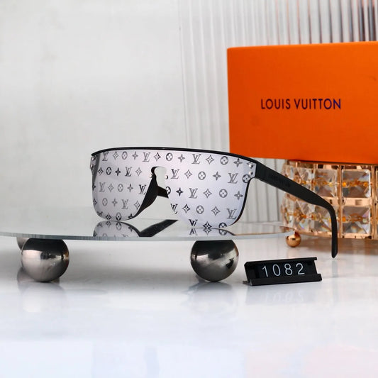 All-Over Print Square Shield Sunglasses