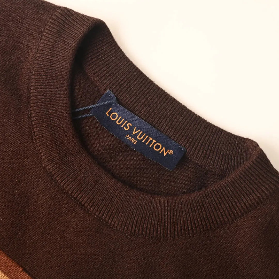 Trunk Jacquard Knit Short Sleeve T-Shirt