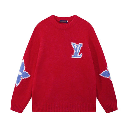 Partial Motif Sweater