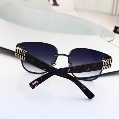 Fashion Hollow Arm Sunglasses