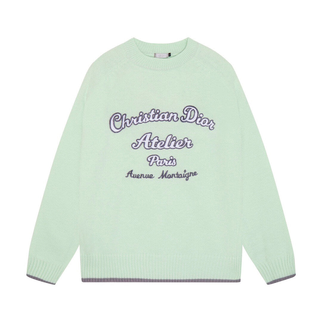 Vintage Letter Sweater