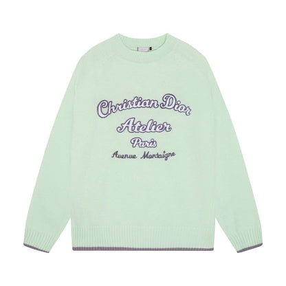 Vintage Letter Sweater