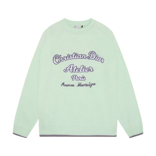 Vintage Letter Sweater