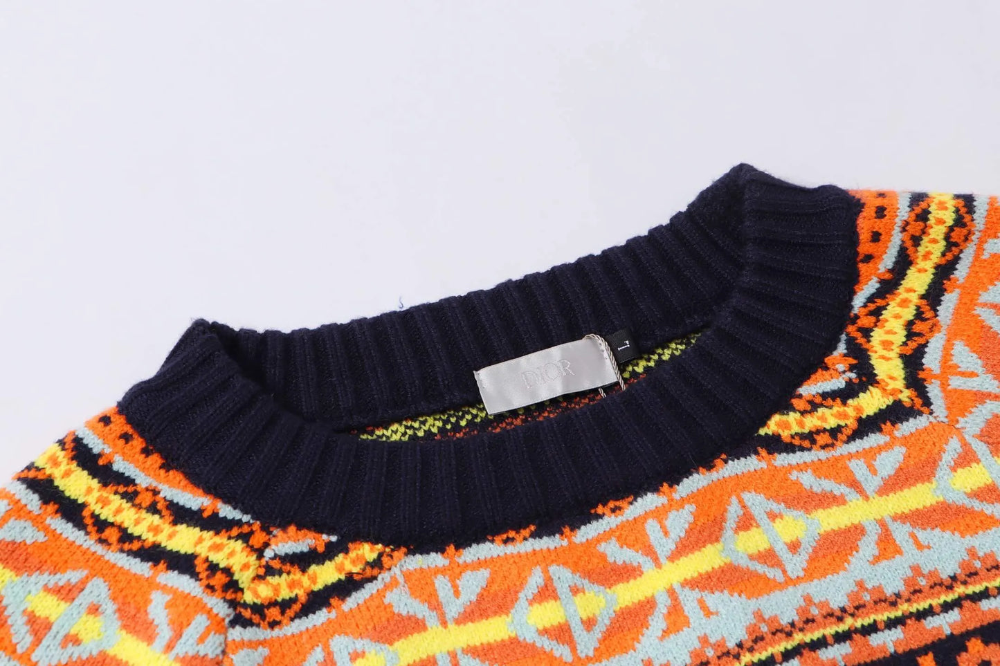 Retro Geo Jacquard Knit