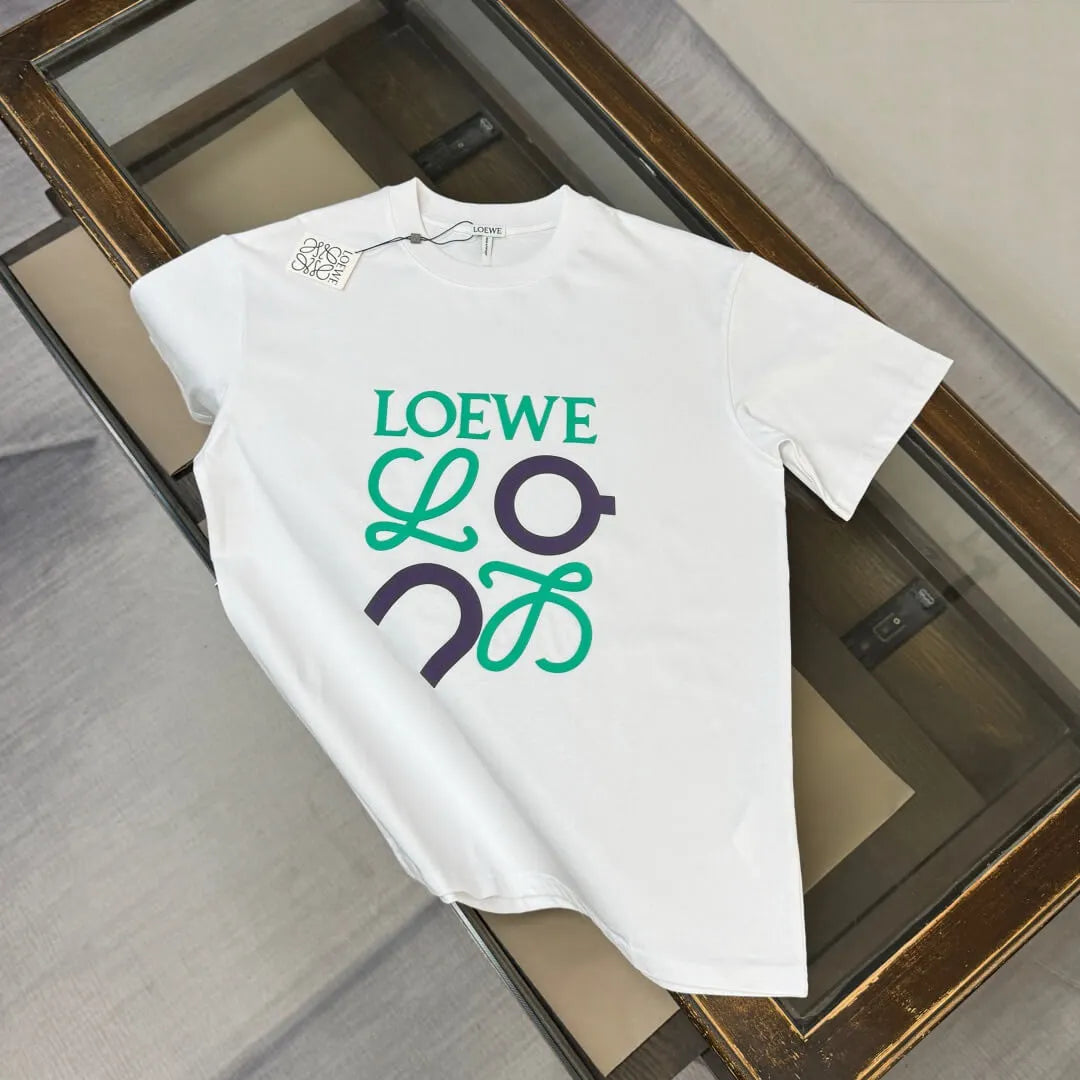 Classic Color Block Print T-shirt