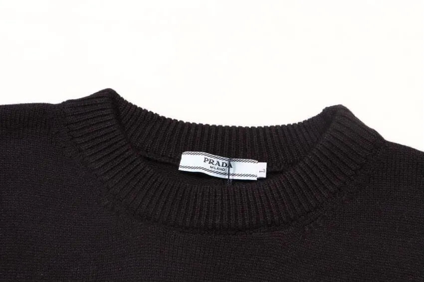 Milano Badge Jacquard Knit Sweater