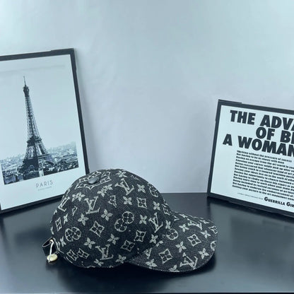 Denim Jacquard Webbing Baseball Cap