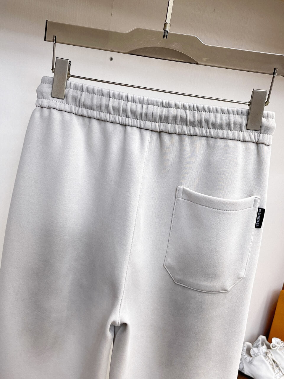 Vertical Graffiti Letter Printed Pants