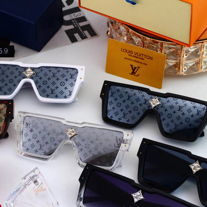 Fashion Rhinestone Decor Square Sunglasses
