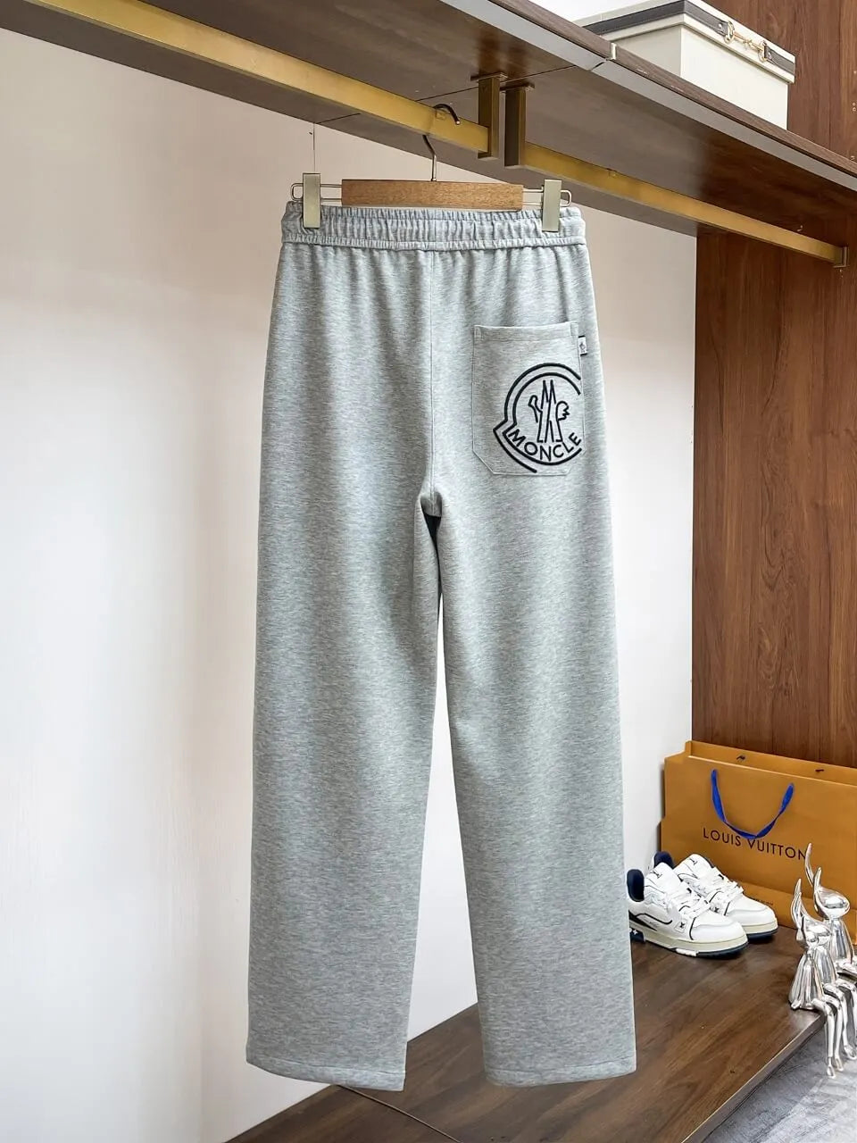Print Straight‑Leg sweatpants