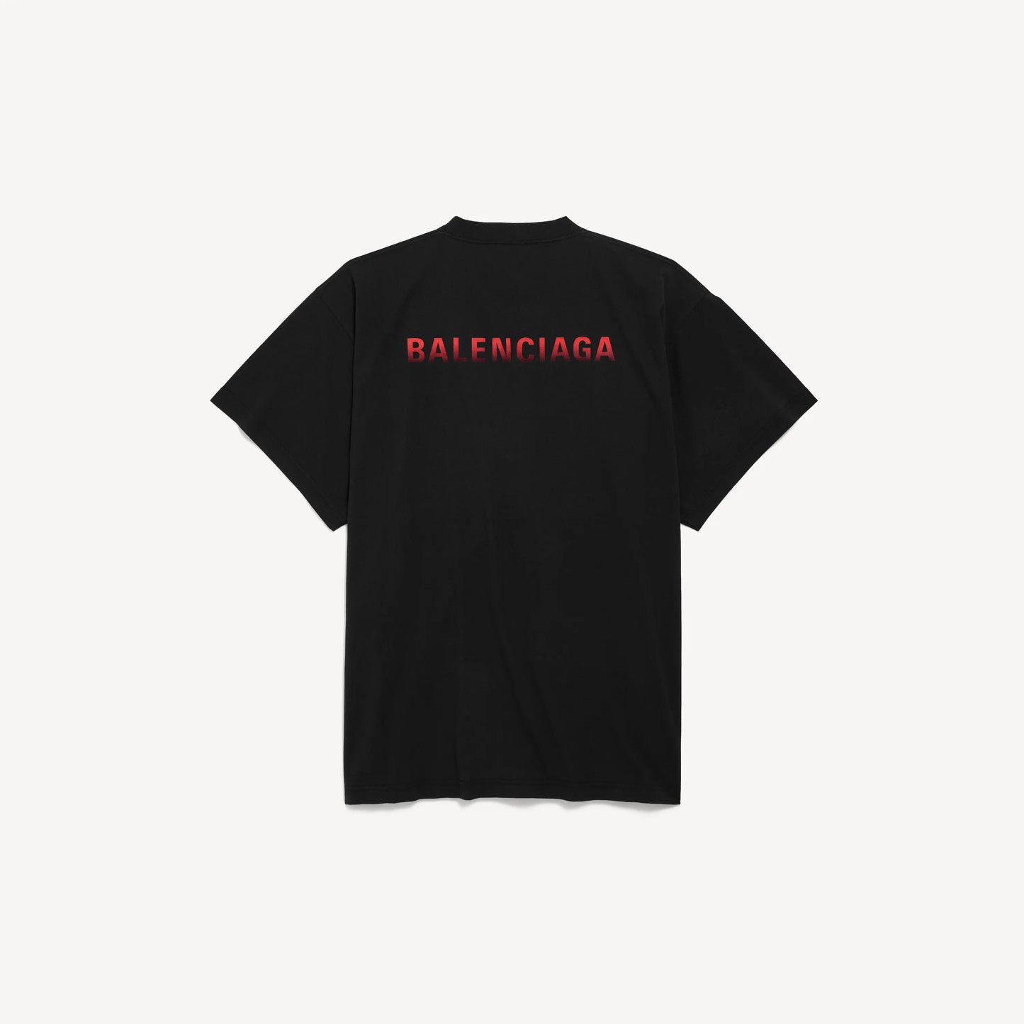 Red Letter Print T‑Shirt