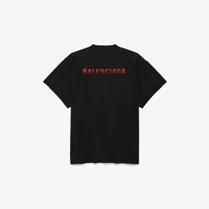 Red Letter Print T‑Shirt