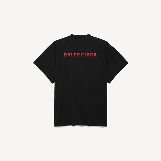 Red Letter Print T‑Shirt