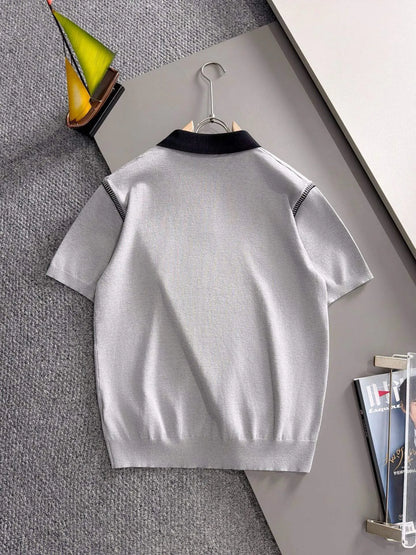 Vintage Classic Collared Polo Shirt