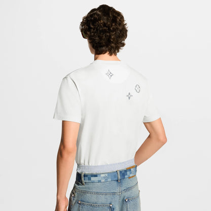 Hot Sale Star Embroidered T-Shirt