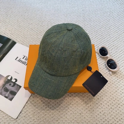 Textured Subtle Pattern Casual Baseball Cap