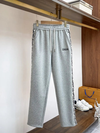 Side Tape Straight‑Leg sweatpants