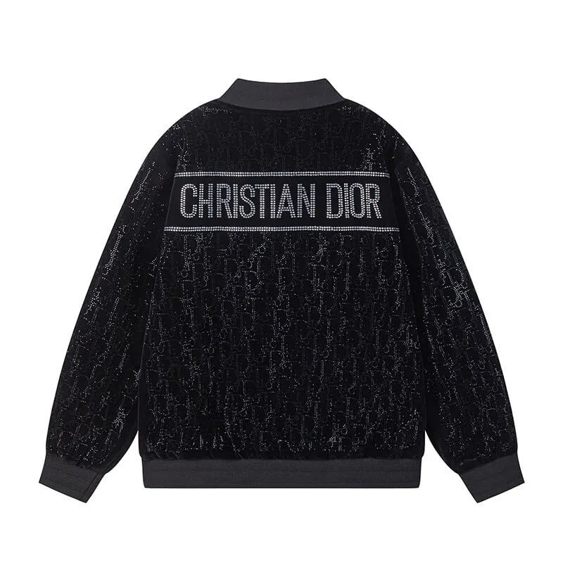 Rhinestone Letter Jacket