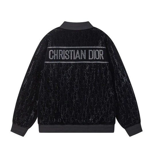 Rhinestone Letter Jacket