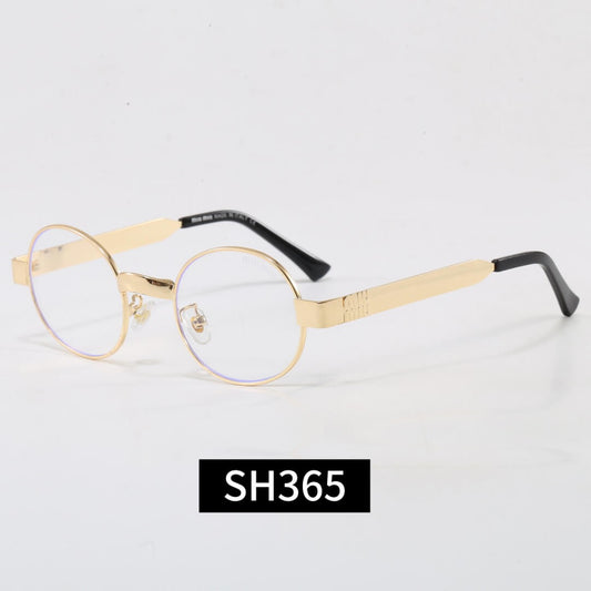 Vintage Thin Metal Round Sunglasses