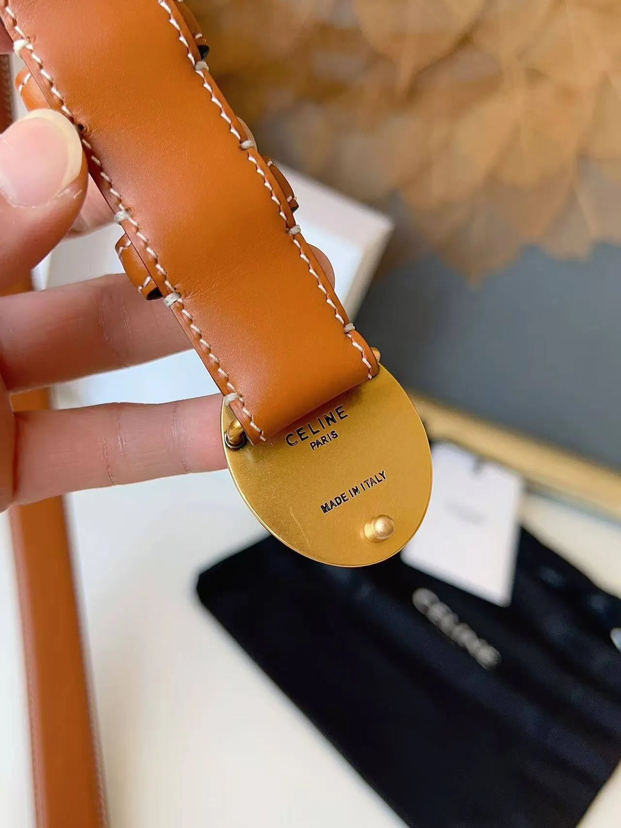 Top‑Grade Imported Cowhide Belt