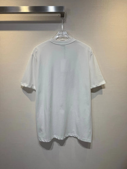 Vintage Letter Triomphe Print T‑Shirt