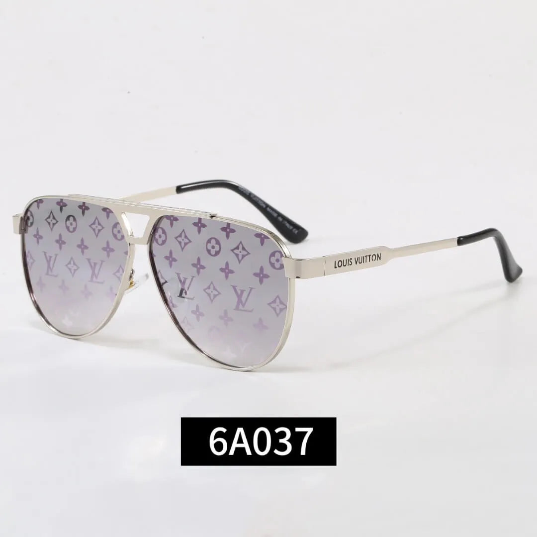 Metal Aviator Sunglasses