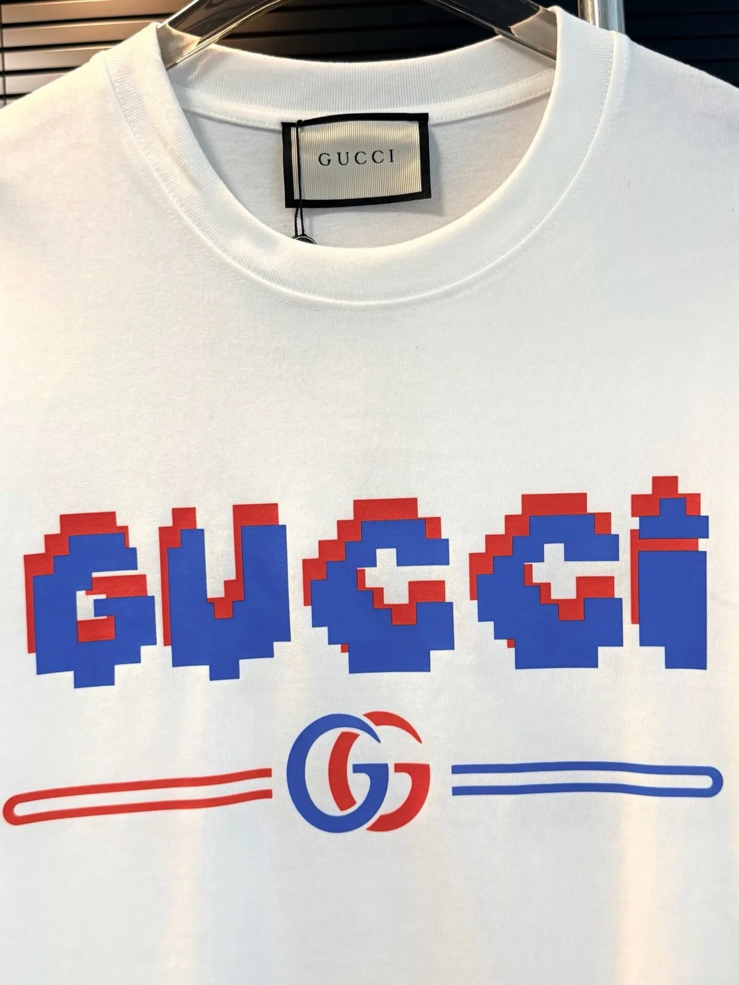 Pixel Style Print T-shirt